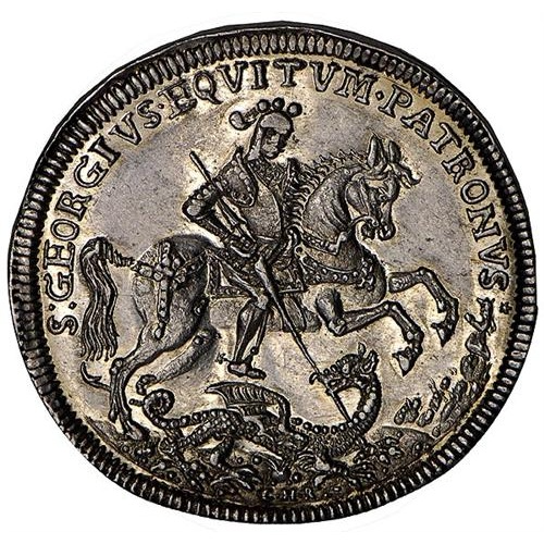 Георгталер. Серебряные европейские монеты 16-17 века
