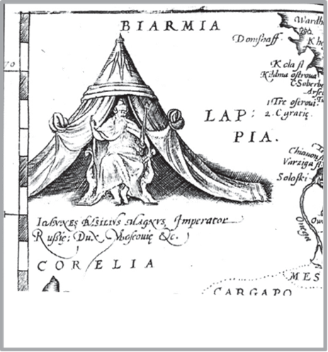 Английская карта А. Дженкинсона   1562 г.