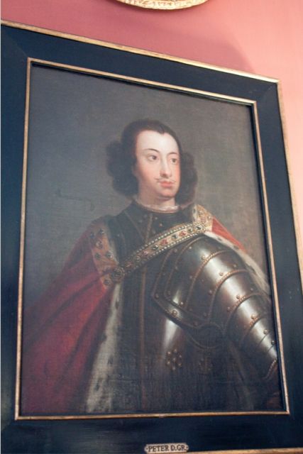 Шарлотеннбургт (нем. Schloss Charlottenburg) , Пётр Великий, неизвестный художник