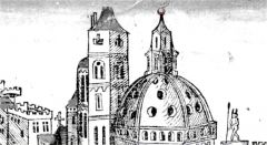 Кафедральный Собор во Флоренции с гравюры 17 века.