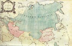 Карта 1754 года. "I-e Carte de l’Asie".