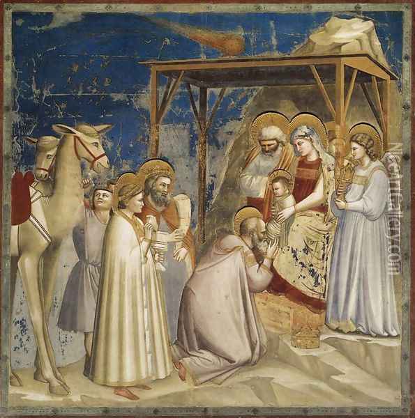 Giotto Di Bondone (около 1267 - 1337). Картина маслом