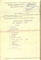 Протокол Маршрутной комиссии. Список участников похода Дятлова