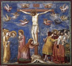 Giotto Di Bondone. Scenes from The Life Of Christ 19. Картина маслом, 14 век.
